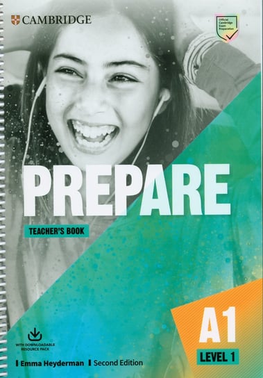 Prepare 1. Teacher's Book with Downloadable Resource Pack. Level 1 Heyderman Emma