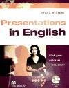 Presentations in English Student's Book & DVD Pack Williams Erica