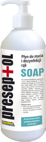 Preseptol Soap 500 Ml  - Płyn Do Dezynfekcji Dłoni Lakma