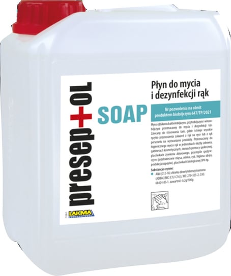 Preseptol Soap 5L  - Płyn Do Dezynfekcji Dłoni Lakma