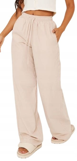 Prettylittlething Spodnie Dla Niskich 36 Ejs Prettylittlething