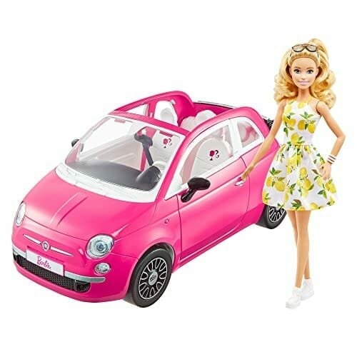 Prezent Dla Dzieci: Barbie Fiat 500 Hgv03 - Akcesoria! Barbie