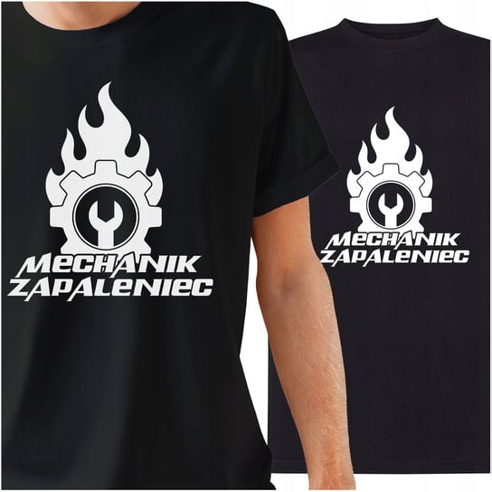 PREZENT DLA MECHANIKA KOSZULKA MĘSKA T-SHIRT MĘSKI TSHIRT AUTO GARAŻ WZYWA WyczarujPrezent