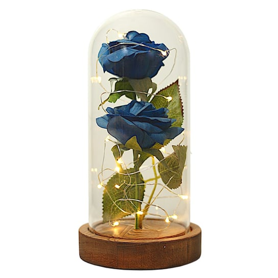 Prezent na rocznicę ślubu świecąca róża w szkle Inny producent