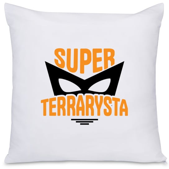 Prezent poduszka dla terrarysty, najlepszy terrarysta, terrarium + imię, 2 supergifty.pl