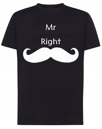 Prezent T-Shirt męski Mr Right dla Par r.3XL Inna marka