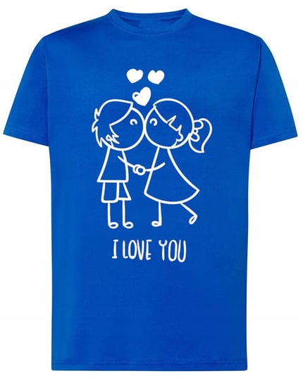 Prezent T-Shirt męski nadruk Para Miłość r.XXL Inna marka