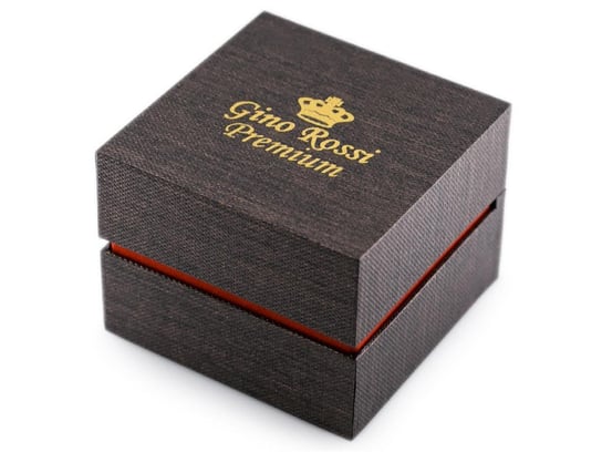Prezentowe pudełko na zegarek - G. ROSSI PREMIUM - BROWN G. Rossi