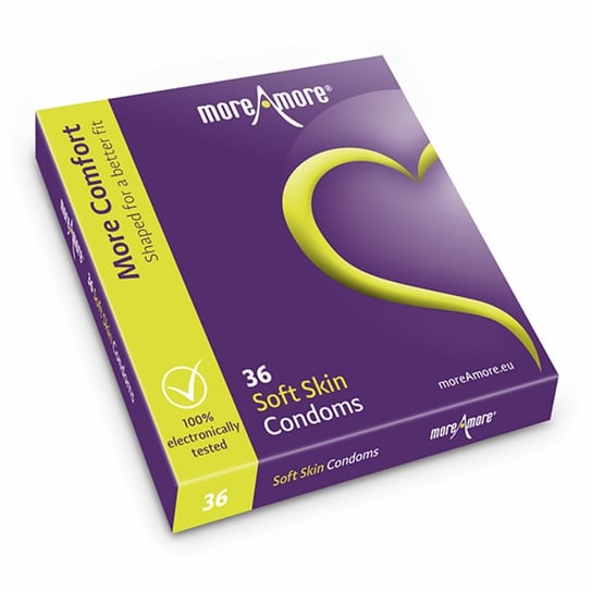 Prezerwatywy - Moreamore Condom Soft Skin 36 Szt Moreamore