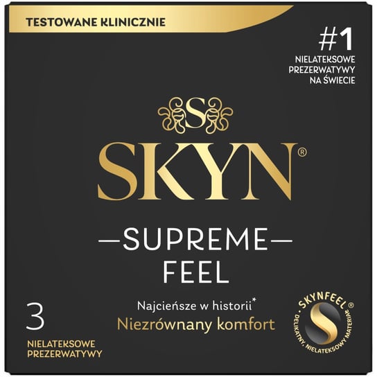 Prezerwatywy Skyn Supreme Feel BX3 Skyn