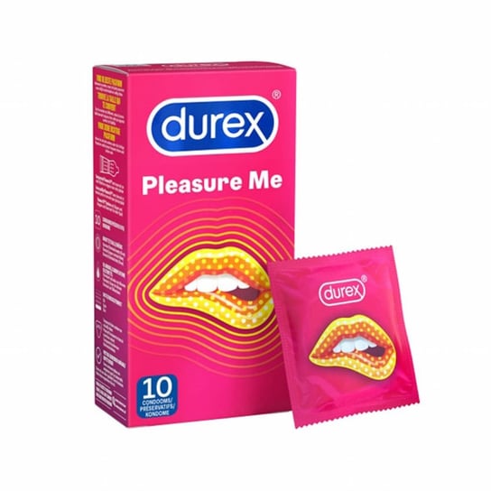 Prezerwatywy Stymulujące - Durex Pleasure Me Condoms, Wyrób medyczny, 10 Szt Durex