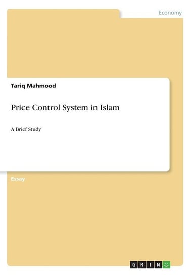 Price Control System in Islam Mahmood Tariq