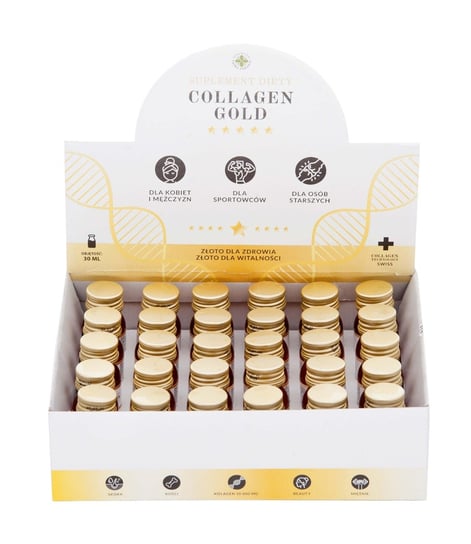 Prima Zdrowie ﻿Collagen Gold 10000 mg 30 sztuk PRIMA ZDROWIE