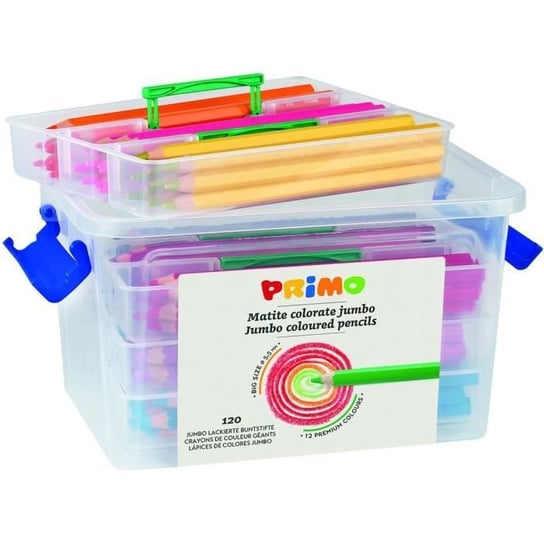 PRIMO Zestaw 120 kolorowych ołówków Jumbo - P511MAXI120 Inna marka