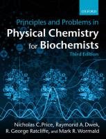 Principles and Problems in Physical Chemistry for Biochemists Price Nicholas C., Dwek Raymond A., Wormald Mark, Ratcliffe R.G., Oxford University Of