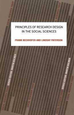 Principles of Research Design in the Social Sciences Frank Bechhofer