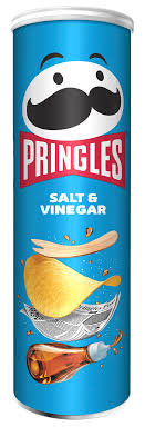 Pringles Salt & Vinegar Chipsy W Tubie 165g Pringles