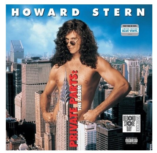 Private Parts Soundtrack (winyl w kolorze niebieskim) Stern Howard