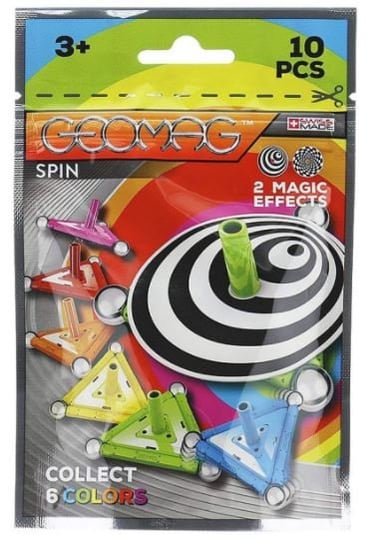 PRO-EXIMP, zabawka edukacyjna GEOMAG SPIN 10el. PRO-EXIMP