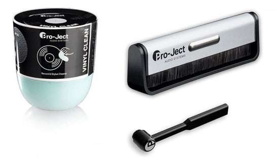 Pro-Ject Cleaning Set Advanced - Brush It + Clean It + Vinyl Clean - kompleksowy zestaw czyszczący do gramofonu Pro-Ject