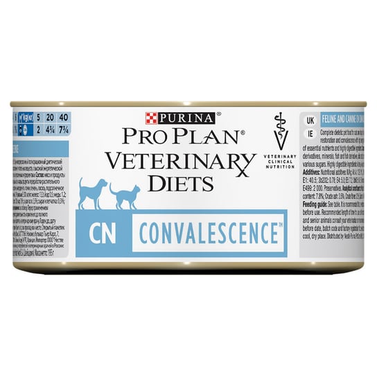 PRO PLAN Veterinary Diets CN Convalescence Karma dla kotów i psów 195 g Purina