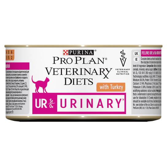 PRO PLAN Veterinary Diets UR St/Ox Urinary Karma dla kotów 195 g Purina