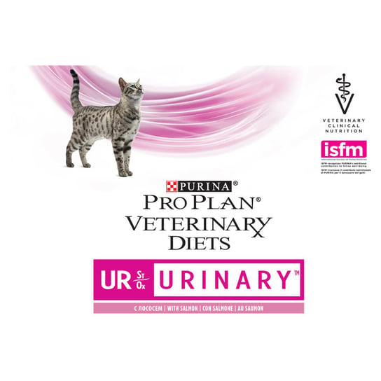 PRO PLAN Veterinary Diets UR St/Ox Urinary Karma dla kotów 850 g Łosoś (10 x 85 g) Purina