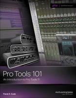 Pro Tools 101 Cook Frank