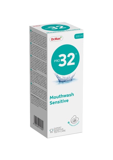 Pro32 Mouthwash Sensitive Dr.Max, płyn do płukania jamy ustnej, 500 ml Dr. Max Pharma