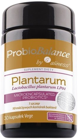ProbioBALANCE, Suplement diety, Lactobacillus plantarum LP01 10 mld. x 30 vege caps. Inna marka