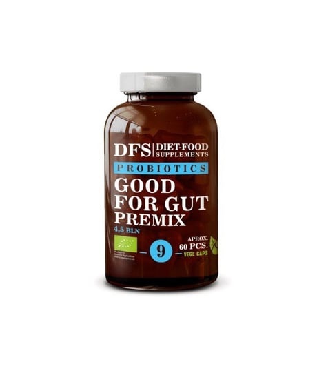 Probiotyk nr. 09, GOOD FOR GUT PREMIX, Suplement diety, 60 kaps., Diet-Food Diet-food