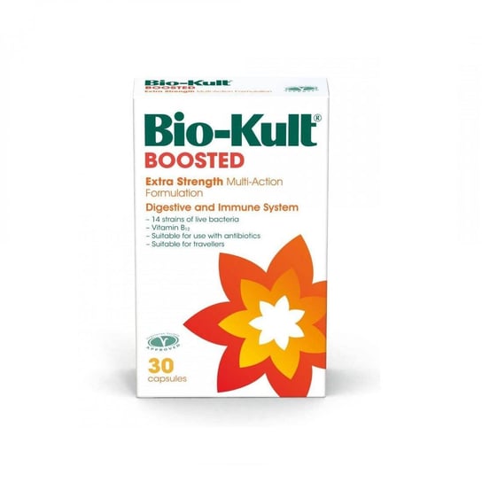 Probiotyki Boosted z witaminą B12 (30 kaps.) Bio-Kult