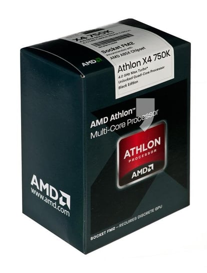 Procesor AMD Athlon X4 750k 3.4GHz BOX (FM2) BE AMD