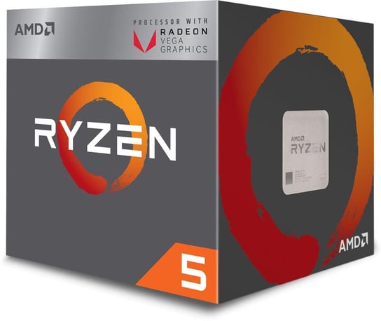Procesor AMD Ryzen 5 2400G YD2400C5FBBOX, 3.6 GHz, 4 MB, Socket - AM4 AMD