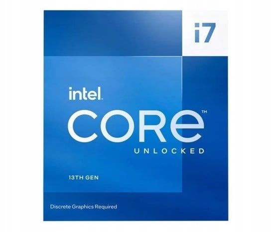Procesor Core i7-13700 KF BOX 3,4GHz, LGA1700 Intel