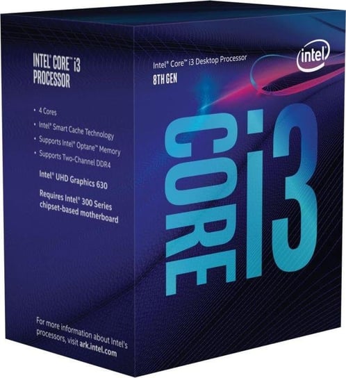 Procesor INTEL Core i3-8100, 3.6 GHz, 6 MB, Socket - LGA 1151 Intel
