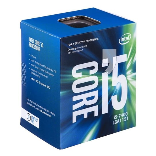 Procesor INTEL Core i5 7400, 3.0 GHz, 6 MB, LGA1151 Intel