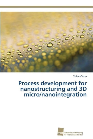 Process development for nanostructuring and 3D micro/nanointegration Senn Tobias