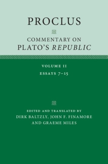 Proclus. Commentary on Platos Republic Opracowanie zbiorowe