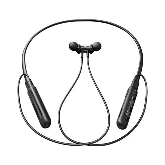 Proda Kamen dokanałowe bezprzewodowe słuchawki Bluetooth z pałąkiem na szyję czarny (PD-BN200 black) Inna marka