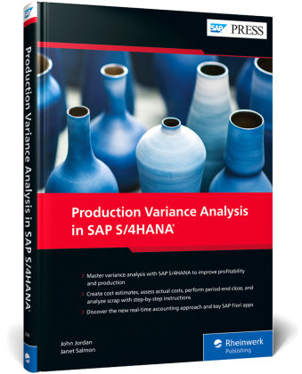 Production Variance Analysis in SAP S/4HANA Rheinwerk Verlag