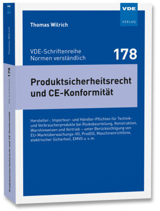 Produktsicherheitsrecht und CE-Konformität VDE-Verlag