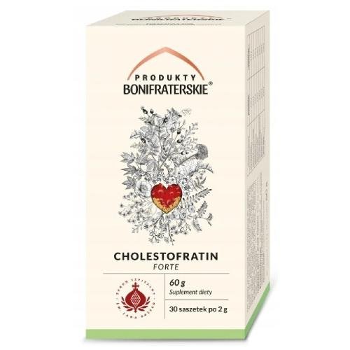 Produkty Bonifraterskie, Cholestofratin Forte, 30x2g Produkty Bonifraterskie