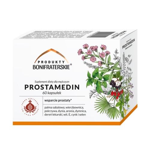 Produkty Bonifraterskie, Prostamedin, 60 kapsułek Produkty Bonifraterskie