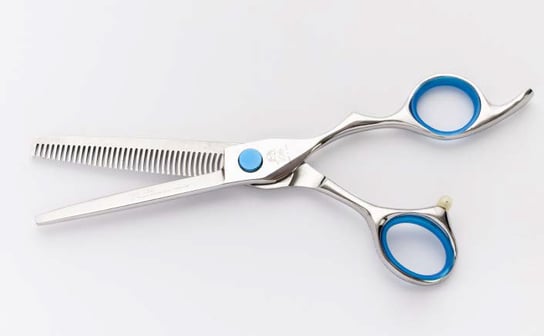 Prof. Thin. Scissors 6'' 1Blade 35 Teeth Sky Line ICE