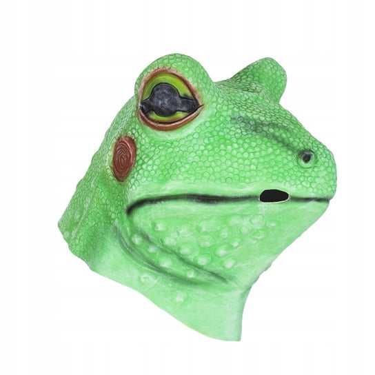 Profesjonalna lateksowa maska ŻABA głowa żaby Korbi