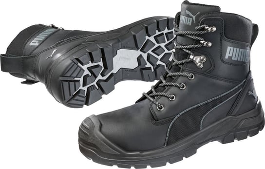 Profesjonalne Buty Ochronne Robocze Puma CONQUEST BLK CTX HIGH 630730 S3 WR HRO SRC Inna marka