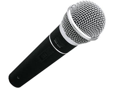 Profesjonalny mikrofon dynamiczny Azusa DM-604 XLR - Jack 6,3 mm kabel 4m Rebel Elektro