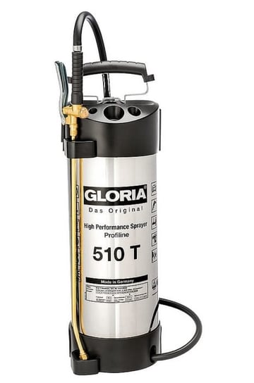 Profesjonalny opryskiwacz ze stali inox GLORIA Profiline 510 T 10 l Gloria