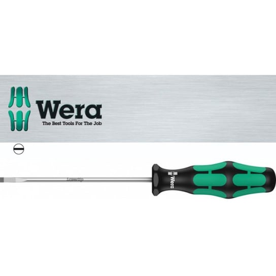 Profesjonalny śrubokręt z systemem LaserTip WERA, zielono-czarny, 1 szt. WERA